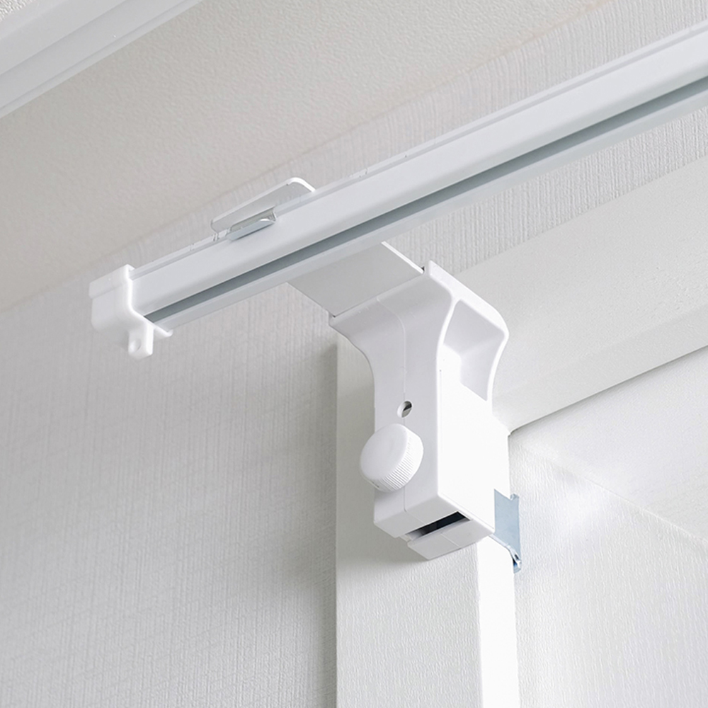 안뚫어고리 못없이 커튼봉 무타공 브라켓 블라인드 커튼레일 압축봉 설치
