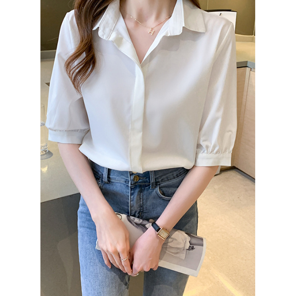 민증사진옷 증명사진 면접용 결혼식장 하객룩 셔츠 블라우스 이미지 4