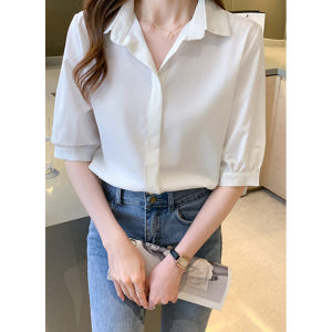 민증사진옷 증명사진 면접용 결혼식장 하객룩 셔츠 블라우스 착용 후기 | 사이즈/핏 총정리 - 상품 이미지 4