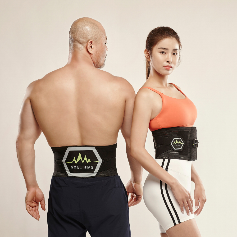 리얼EMS 복근 뱃살 복부 코어 저주파 다이어트 ABS 홈트레이닝 운동기구 챔피온 벨트 - 상세 이미지 3