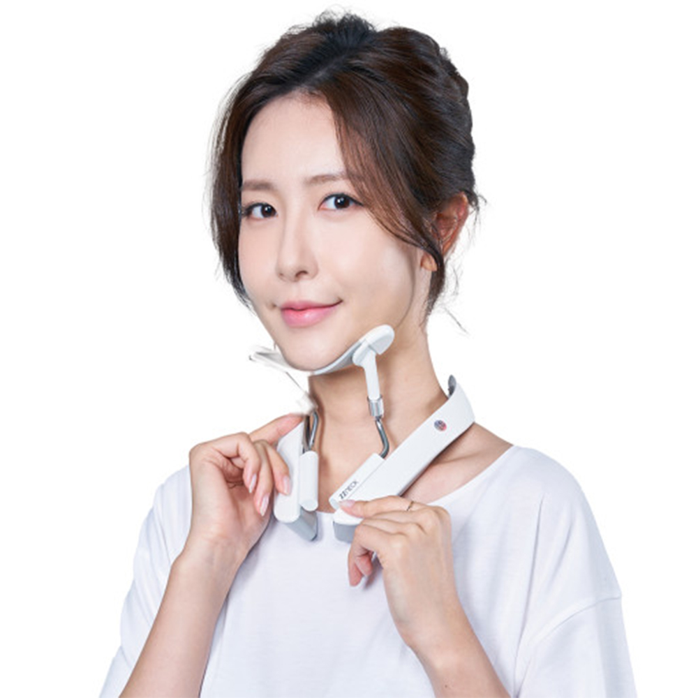 국산특허 지지넥 목견인기 목 보호대 교정기 거북목 디스크 통증 치료 경추 보조기 가정용 - 상세 이미지 3