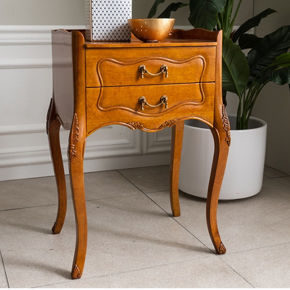 호텔협탁 침대옆서랍장 인테리어협탁 선반 서랍형협탁 - 상품 이미지