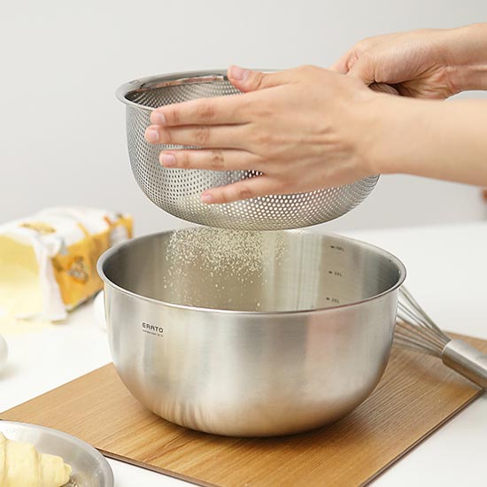 에라토 폴 스텐 믹싱 펀칭볼 요리용 펀칭접시 2p+2p - 상세 이미지 2