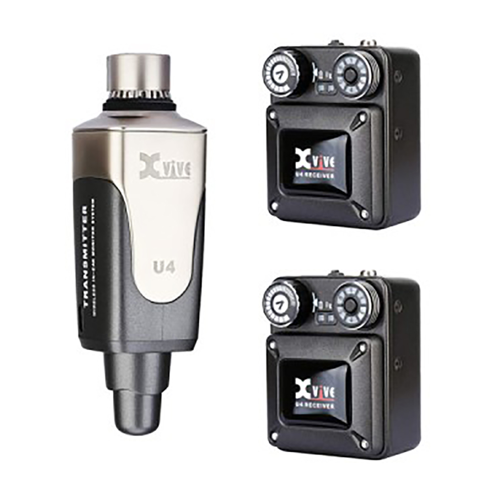 엑스바이브 무선시스템 U4R2 X-vive In-Ear Monitor Wireless System - 상품 이미지
