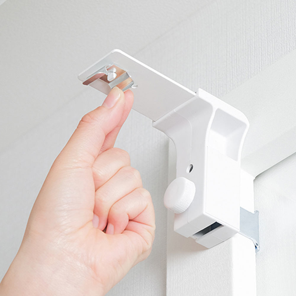 안뚫어고리 못없이 커튼봉 무타공 브라켓 블라인드 커튼레일 압축봉 설치