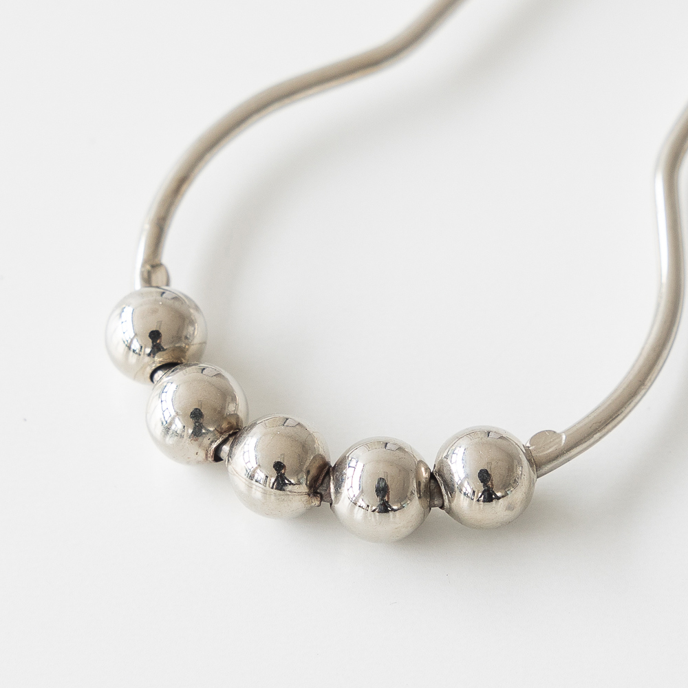 할메이드 커튼링 압축봉 링 고리 걸이 구슬링걸이 1P