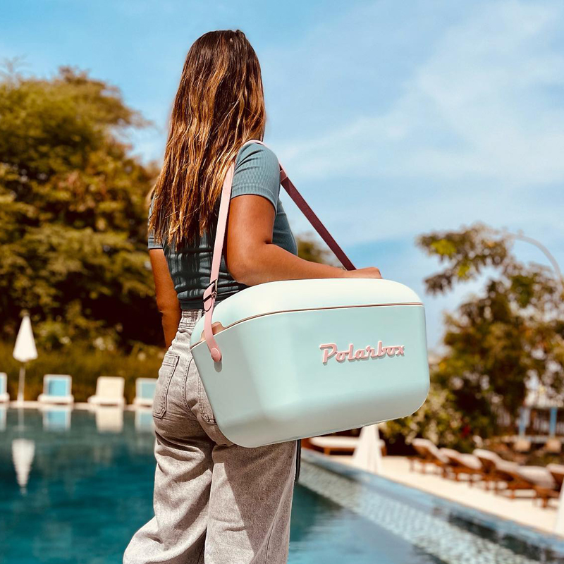 폴라박스 감성 캠핑 피크닉 쿨러 보온보냉 아이스박스 12L 20L