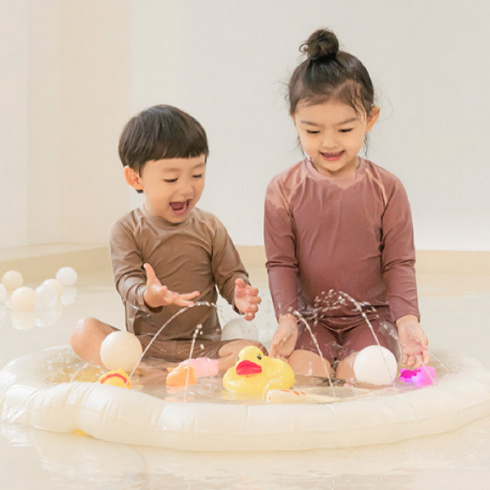 바닥분수매트 물놀이 매트 분수 튜브 베란다 풀장 - 상세 이미지 2