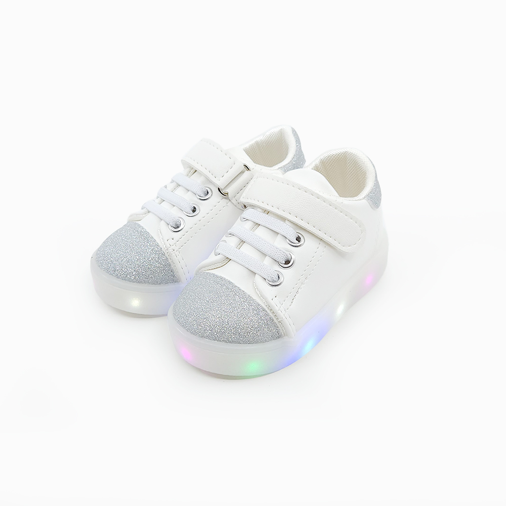 베이비솔 아기신발 유아 신발 키즈 운동화 여아 남아 LED 글리터라이팅 - 상세 이미지 3
