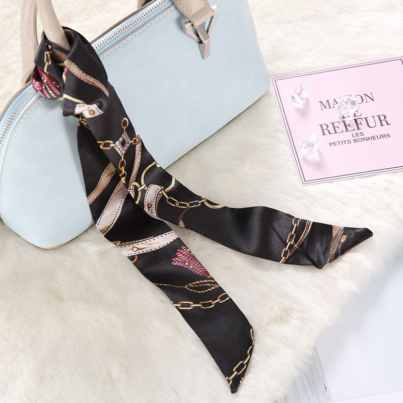 핸드백 가방 손잡이 스카프 방도 가방끈스카프