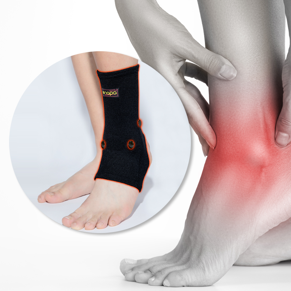 안아파 의료용 자석 발목보호대 아대 압박 밴드 지지대 약국 인대 헬스 축구 농구 등산 배구 테니스 러닝 의료용자기발생기 통증 완화