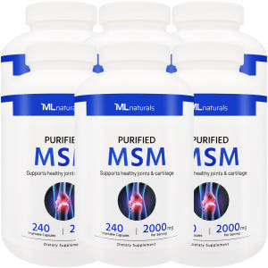 마이라이프 내추럴스 MSM 엠에스엠 식이유황 2000mg 알약 240캡슐... 맛있게 먹은 솔직 후기 - 상품 이미지 1