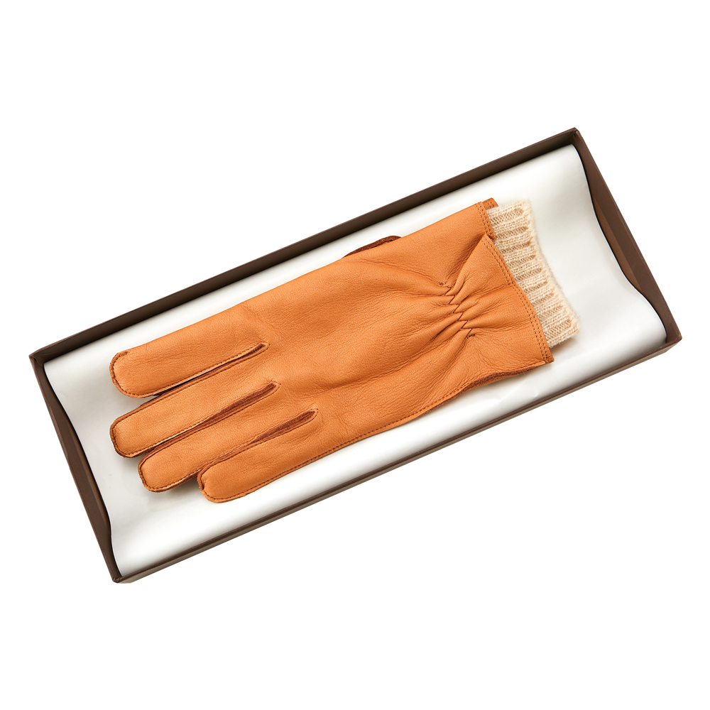 헤스트라 시그네 코르크 1001720 710- 여자 여성 겨울 사슴 가죽 장갑