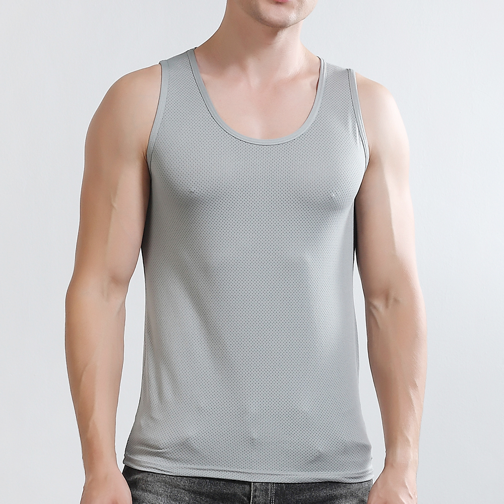 이너스유 남성 런닝 IMR7002 3종 SET 남자 쿨런닝 스판 민소매 나시 메리야스 세트