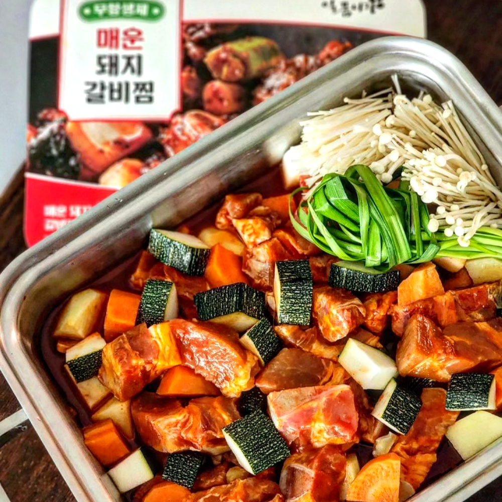 국내산 돼지갈비찜 돼지갈비찜 양념 갈비찜 맛있게 만드는법 돼지갈비찜 추천 갈비찜 후기