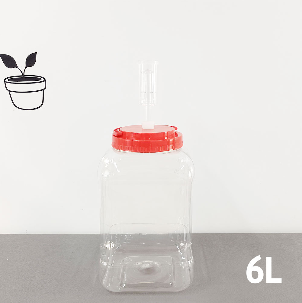 에어락 6리터 6L 발효용기 막걸리발효통 - 메인 이미지