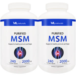 마이라이프 내추럴스 MSM 엠에스엠 식이유황 2000mg 알약 240캡슐... 맛있게 먹은 솔직 후기 - 상품 이미지 1