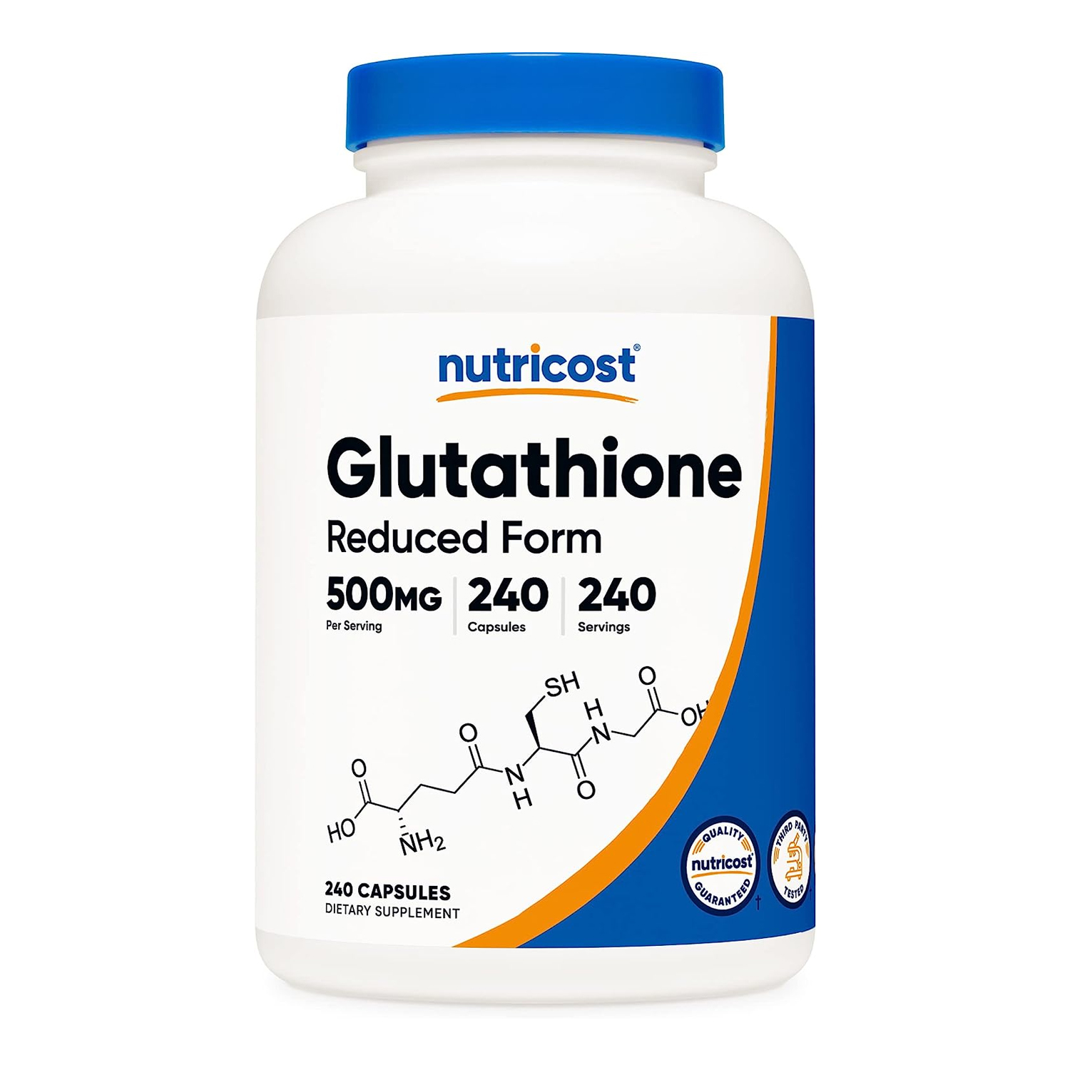 뉴트리코스트 글루타치온 500mg 240캡슐 - 상품 이미지