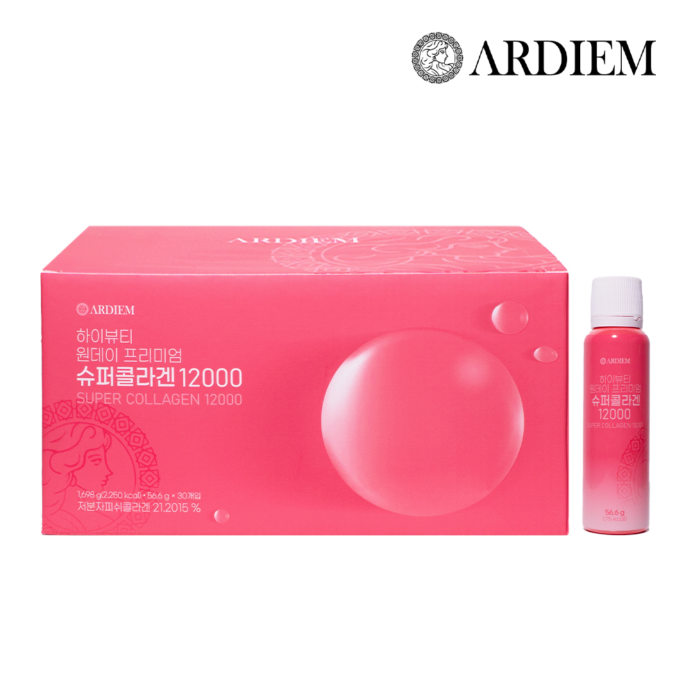 아르디엠 하이뷰티 원데이 프리미엄 슈퍼콜라겐 12000 50ml 30개입, 1개 - 메인 이미지