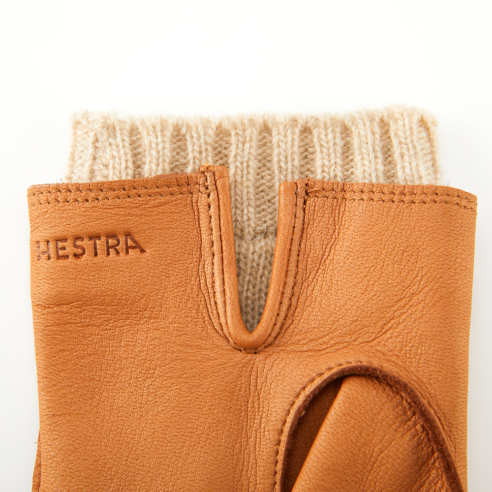 헤스트라 시그네 코르크 1001720 710- 여자 여성 겨울 사슴 가죽 장갑