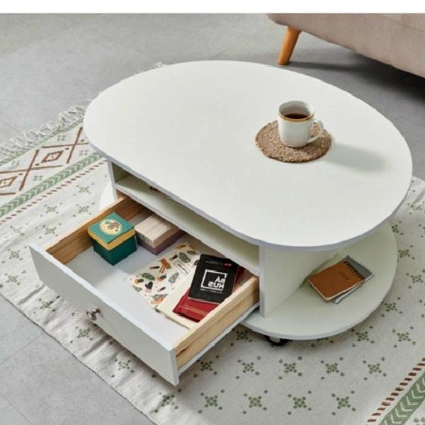 거실용테이블 서랍형거실테이블 인테리어 기능성 고급소파테이블