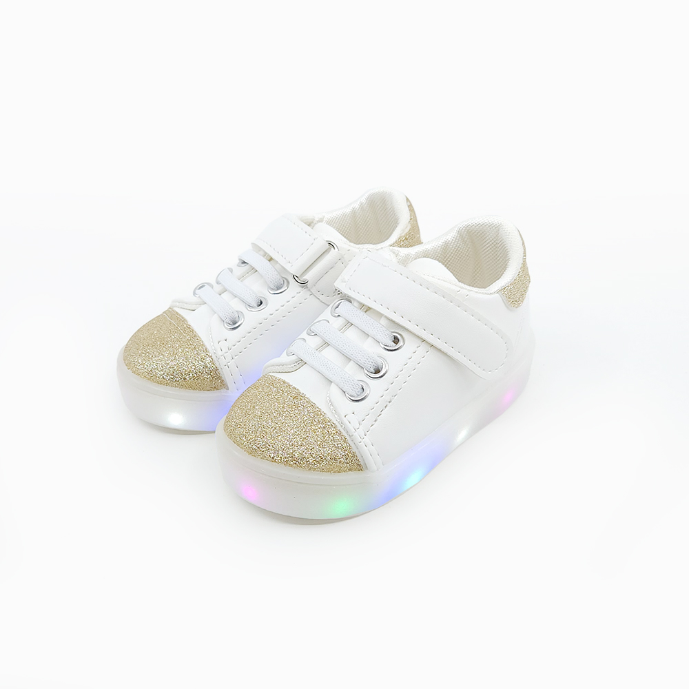 베이비솔 아기신발 유아 신발 키즈 운동화 여아 남아 LED 글리터라이팅 - 상세 이미지 2