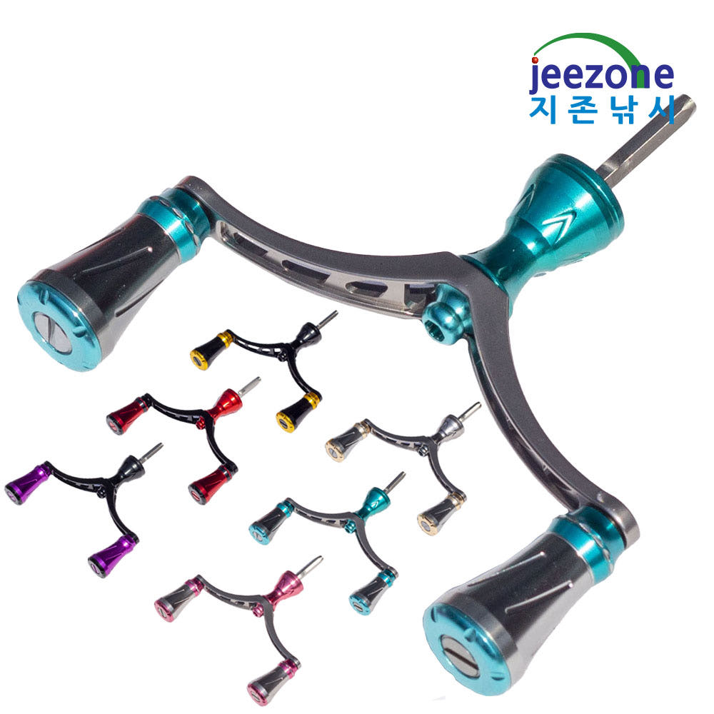 더블핸들 스피닝릴핸들 이미지