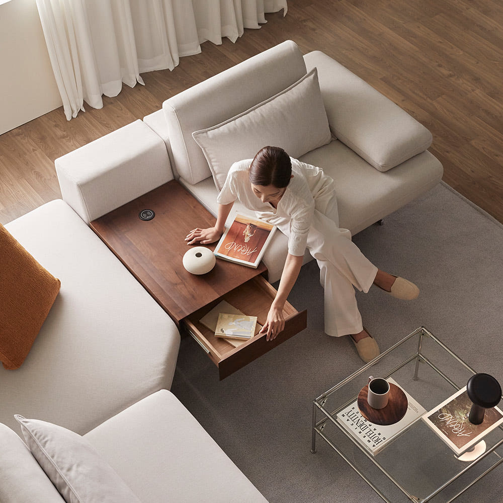 모던홈즈 어거스트 소파 리프트업 및 스윙 기능