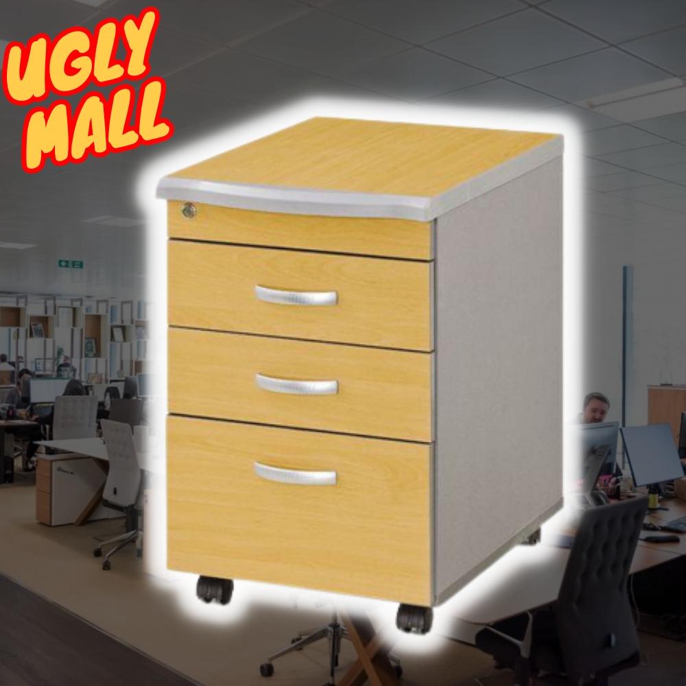 사무용열쇠서랍장 사무실책상서랍 사무3단서랍장