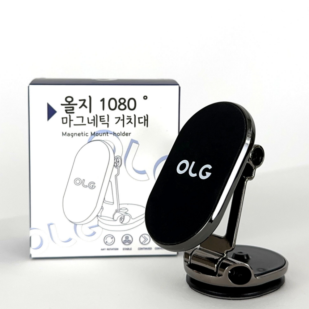 올지 1080 마그네틱거치대 차량용 자석 거치대 핸드폰 휴대폰 대쉬보드 흡착식 이미지 6