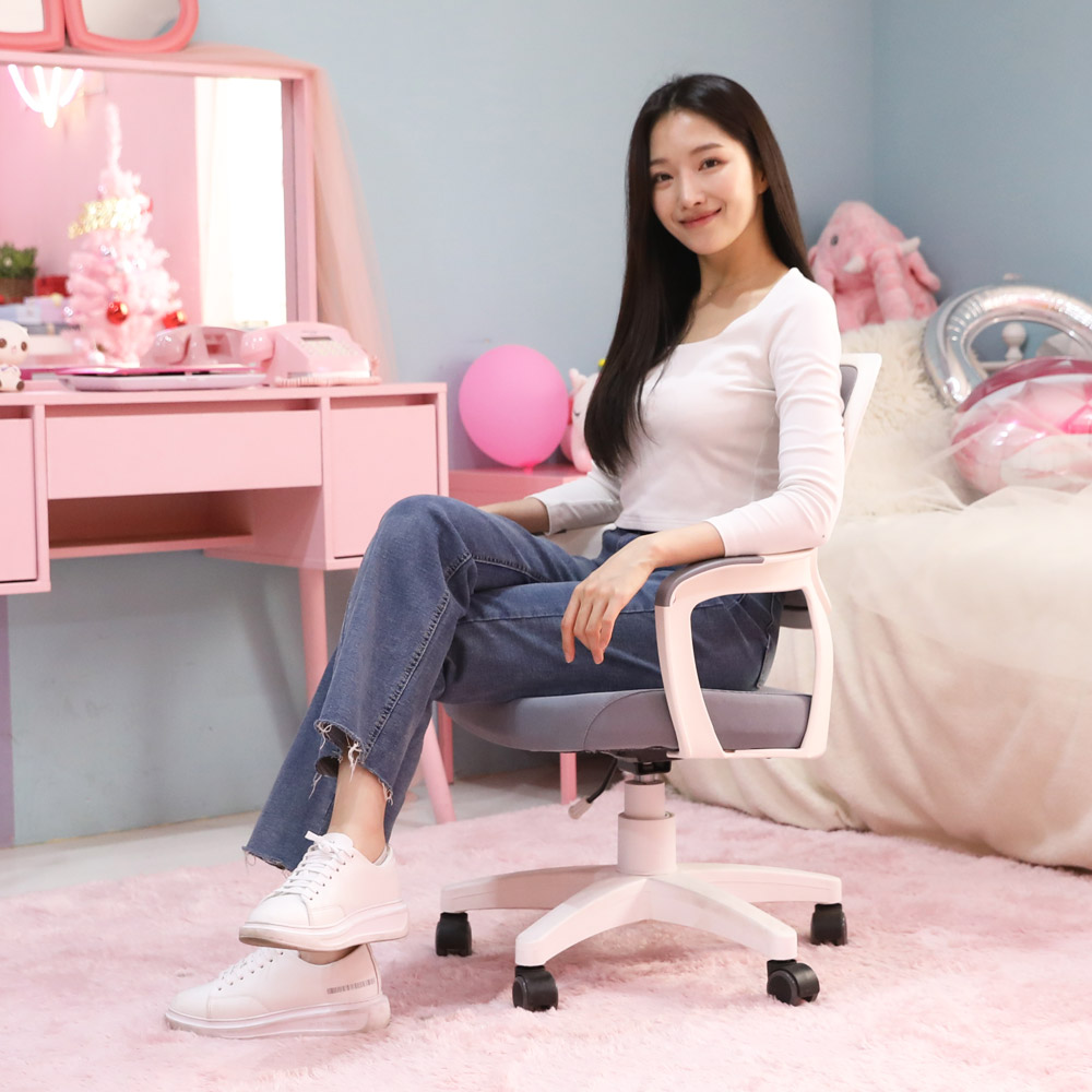 린백토리 퀵스마트 학생 공부 허리 편한 사무실 책상 바른자세 의자 LTD24W - 상세 이미지 4