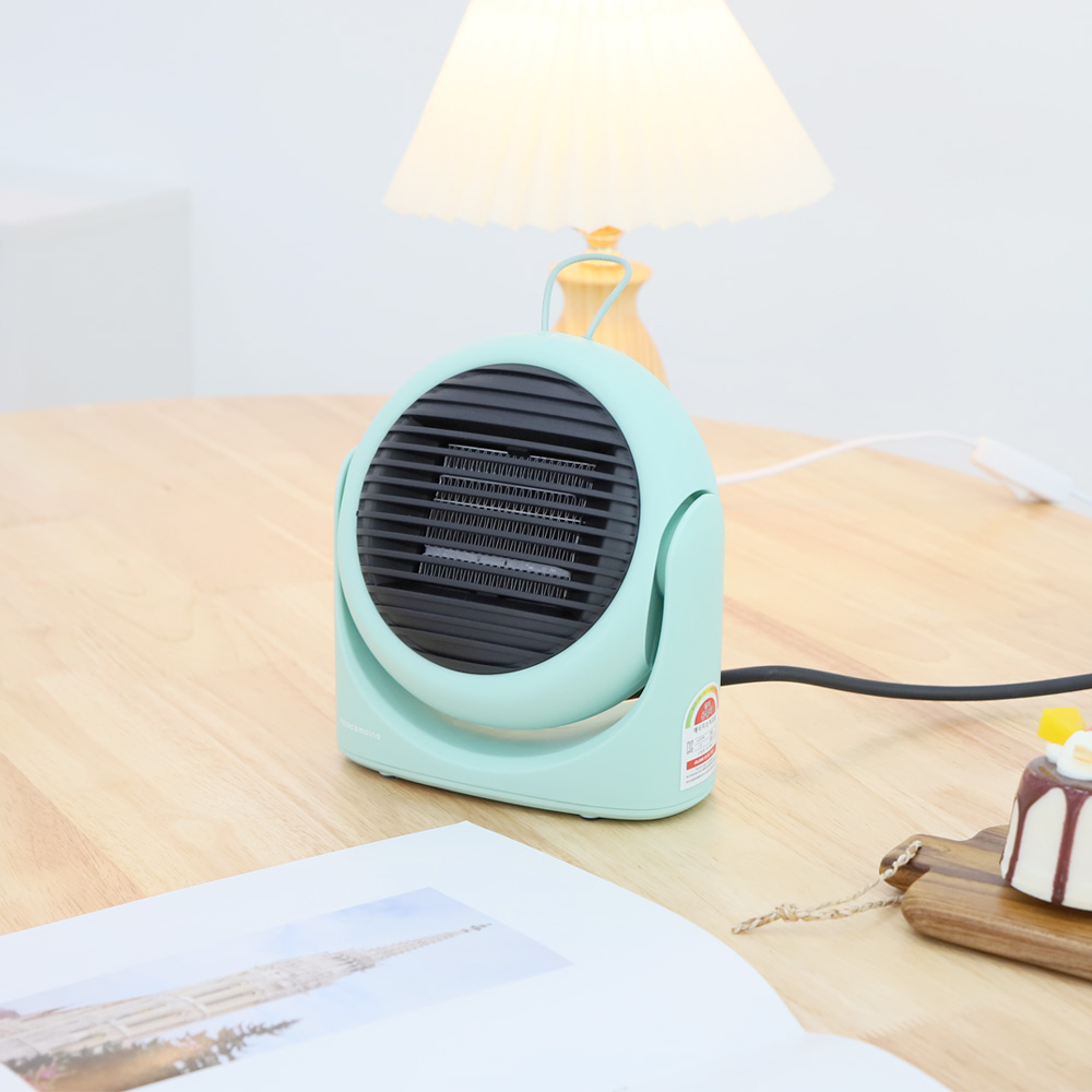 모아캠핑 PTC 미니 팬히터 MF-3050 3color 캠핑 차박 온풍기 이미지 2