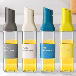 잇센스 자동개폐 양념병 오일병 소스통 조미료통 간장병 양념통500ML 실사용 후기 | 효과 있을까? - 상품 이미지 1