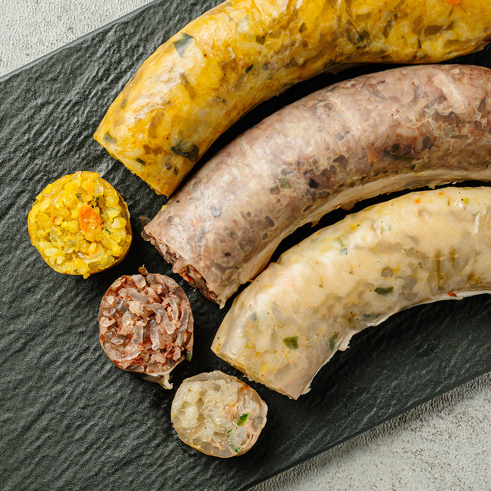 신포시장 모둠순대 바베큐순대 450g (찹쌀순대, 고추, 카레) 캠핑 밀키트 - 상세 이미지 5