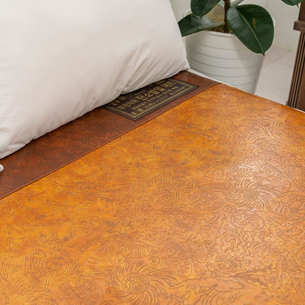 한일의료기 전기매트 EMF 전자파없는 전기장판 온열 난방 거실용 야자수 1인용 싱글