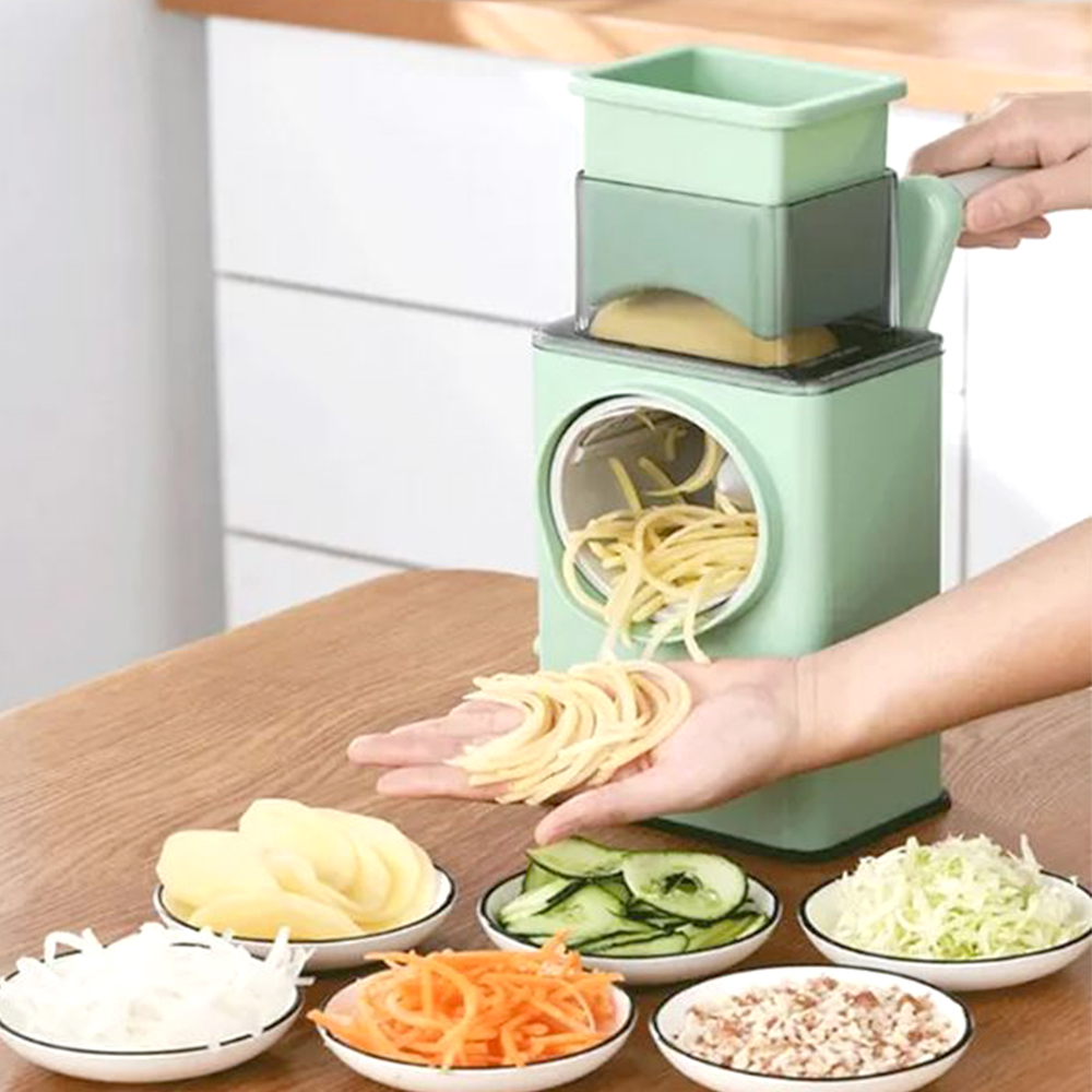 다용도 회전 채칼 만능 양배추 파채기계 야채 슬라이서