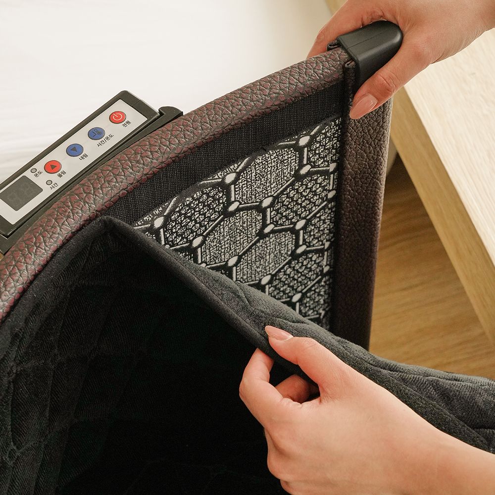 온열돔 원적외선 돔사우나 목 어깨 허리 등 배 복부 그래핀 전기 찜질기 온열기 프리미엄