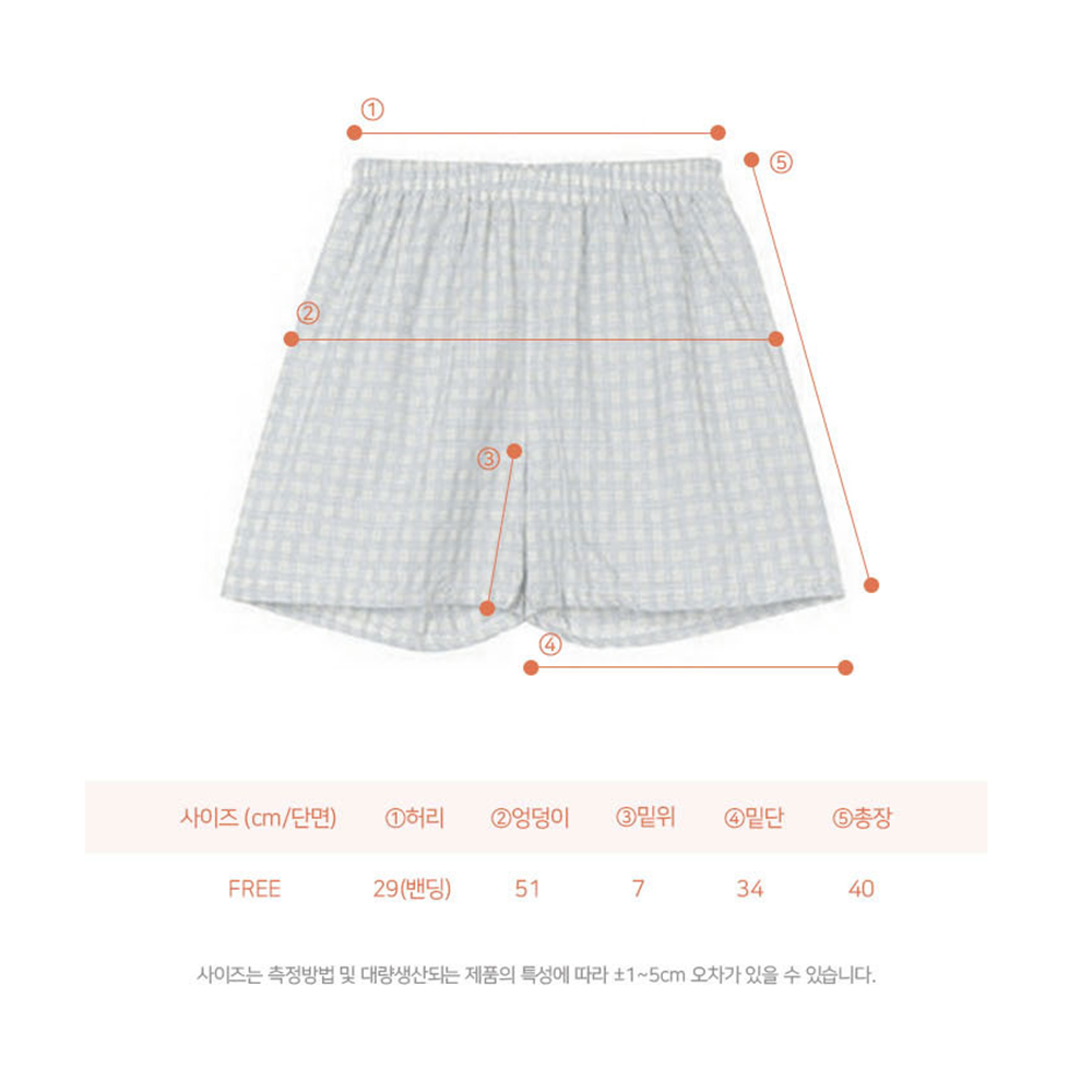 모녀커플잠옷 여름 여성 파자마 실내복 홈웨어 반바지 이미지 2