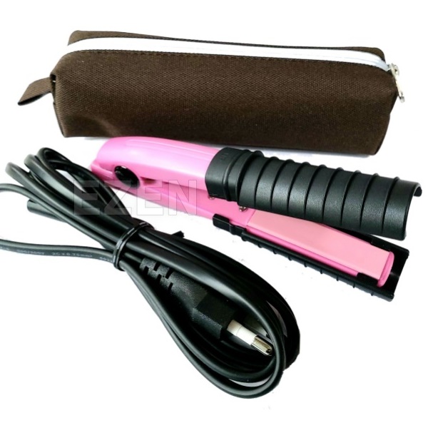 짧은머리 얇은 고데기 앞머리고데기 여행용 휴대용고데기