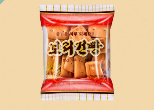 누구나조아 보리 건빵 30g 100입 업소용 대용량 전투식량 군대건빵 옛날과자 - 상세 이미지 3