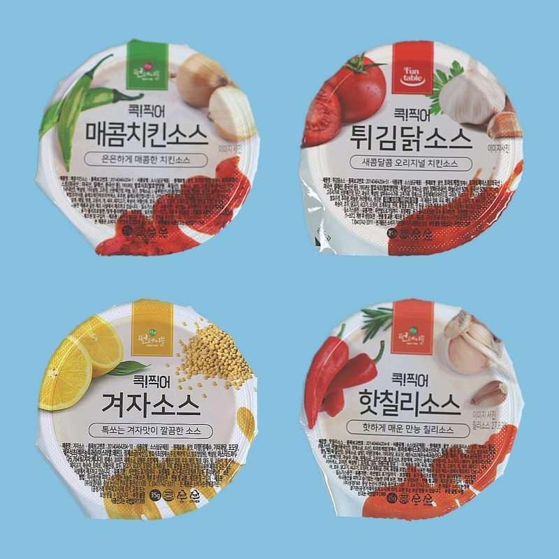 상경식품 디핑소스 일회용 콕찍어 양념치킨 핫칠리소스 100개 - 상세 이미지 2