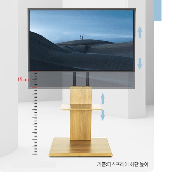 50인치 32인치티비거치대 모니터스탠드거치대 벽걸이tv스탠드 - 상세 이미지 2