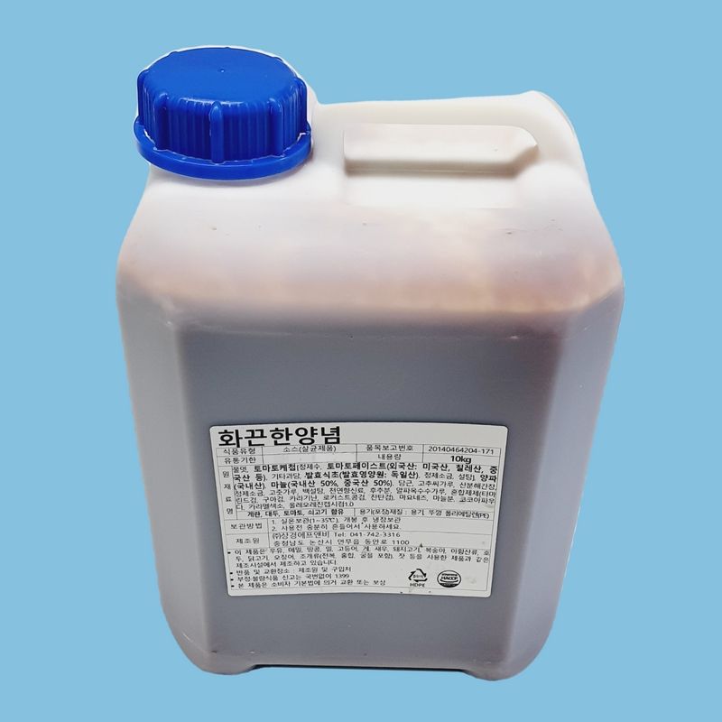 상경식품 매운 치킨소스 화끈한양념 10KG - 메인 이미지