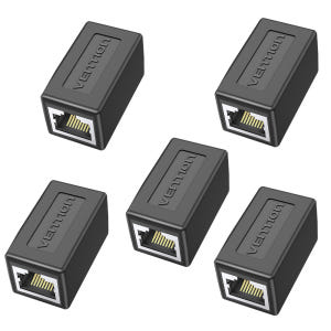 벤션 CAT6 FTP 랜연장 젠더 RJ45 키스톤 잭 커플러 5개, IP... 개봉기 | 실사용 후기 - 상품 이미지 1