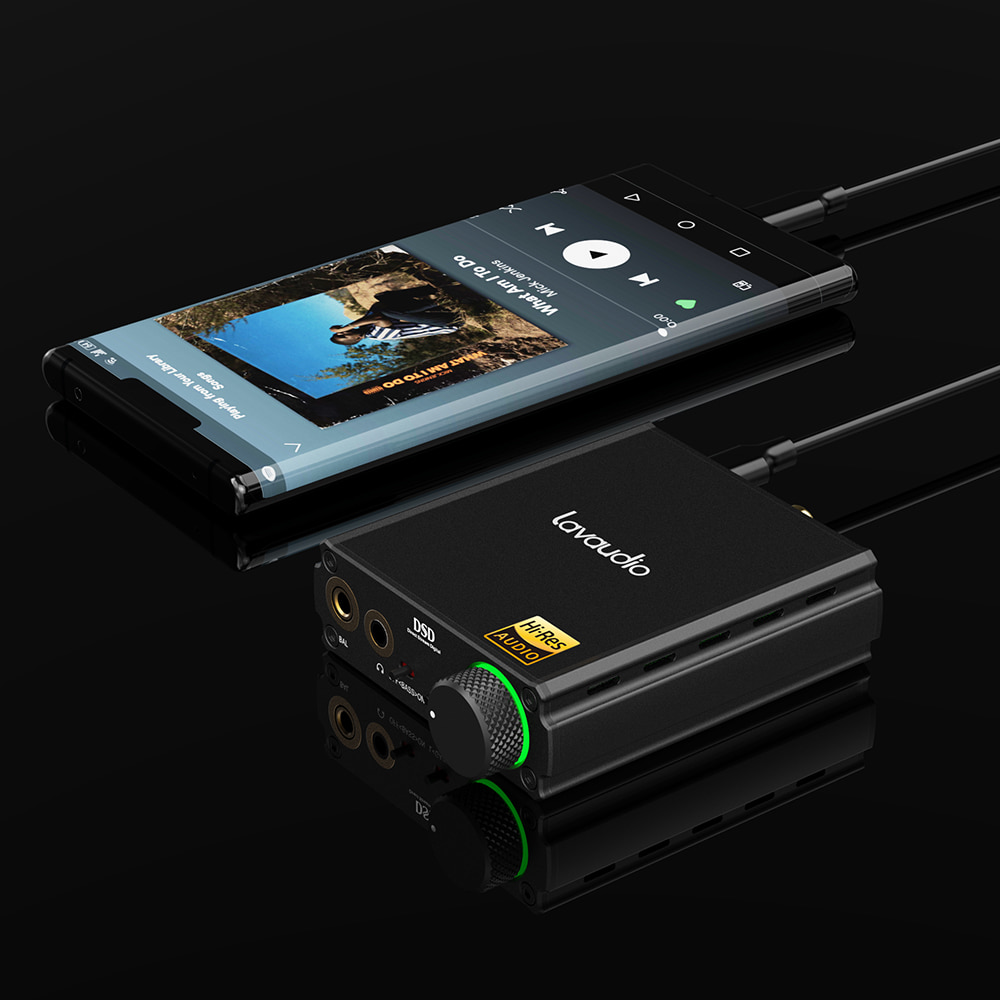 원미 Lavaudio 하이파이 DAC 헤드폰 앰프 디코더, 1Mii DS400 - 상세 이미지 4