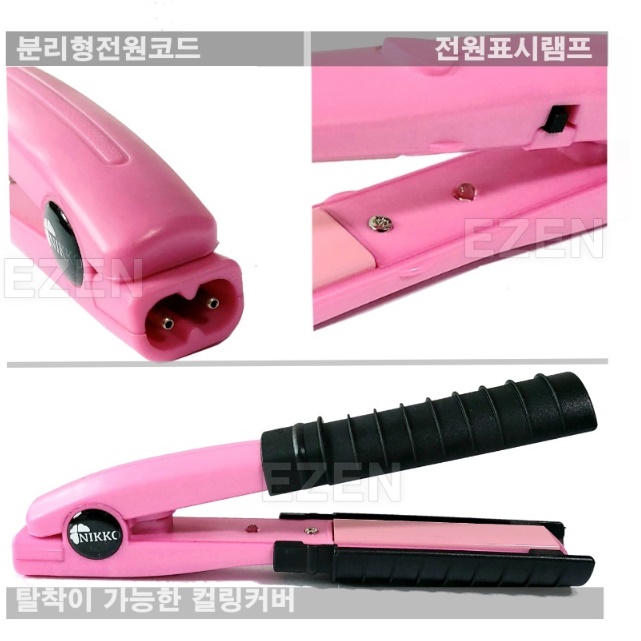 짧은머리 얇은 고데기 앞머리고데기 여행용 휴대용고데기 - 상세 이미지 5