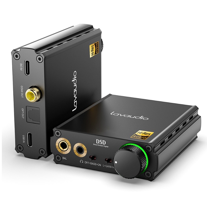 원미 Lavaudio 하이파이 DAC 헤드폰 앰프 디코더, 1Mii DS400 - 상품 이미지