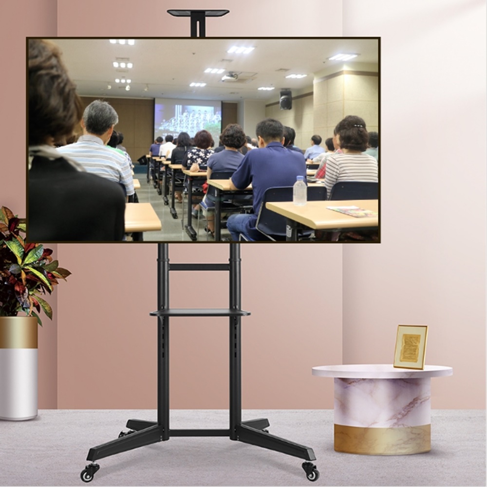 이동식tv거치대 업무용 비즈니스용 이동식 모니터 거치대 - 상세 이미지 2