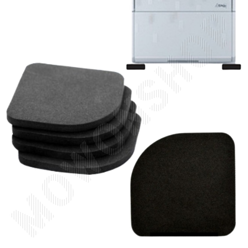 세탁기 발판 건조기 냉장고 받침 받침대 진동 방지 패드