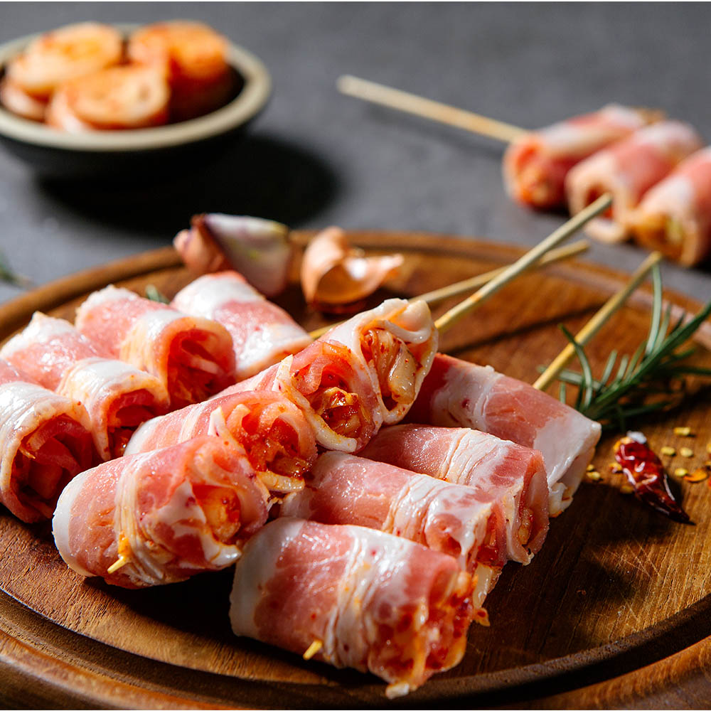 캠핑꼬치 모듬 염통 파닭 닭목살 새우 삼겹새우롤 삼겹김치말이 골라담기 - 상세 이미지 5